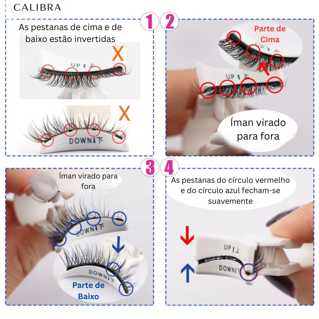 Calibra Liberate Pestanas Magnéticas