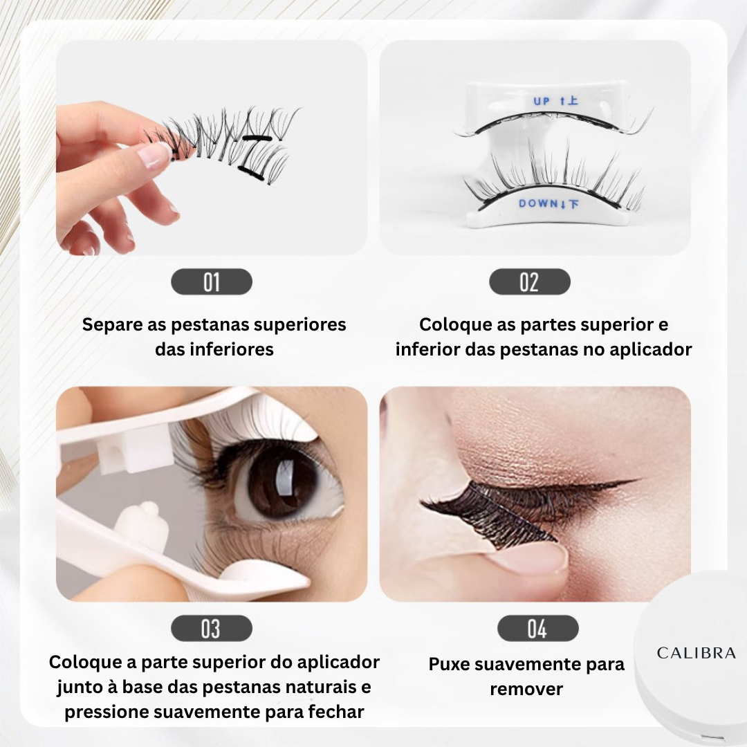 Calibra Liberate 2.0: O Seu Olhar de Salão em 3 Segundos Sem Usar Uma Única Gota de Cola